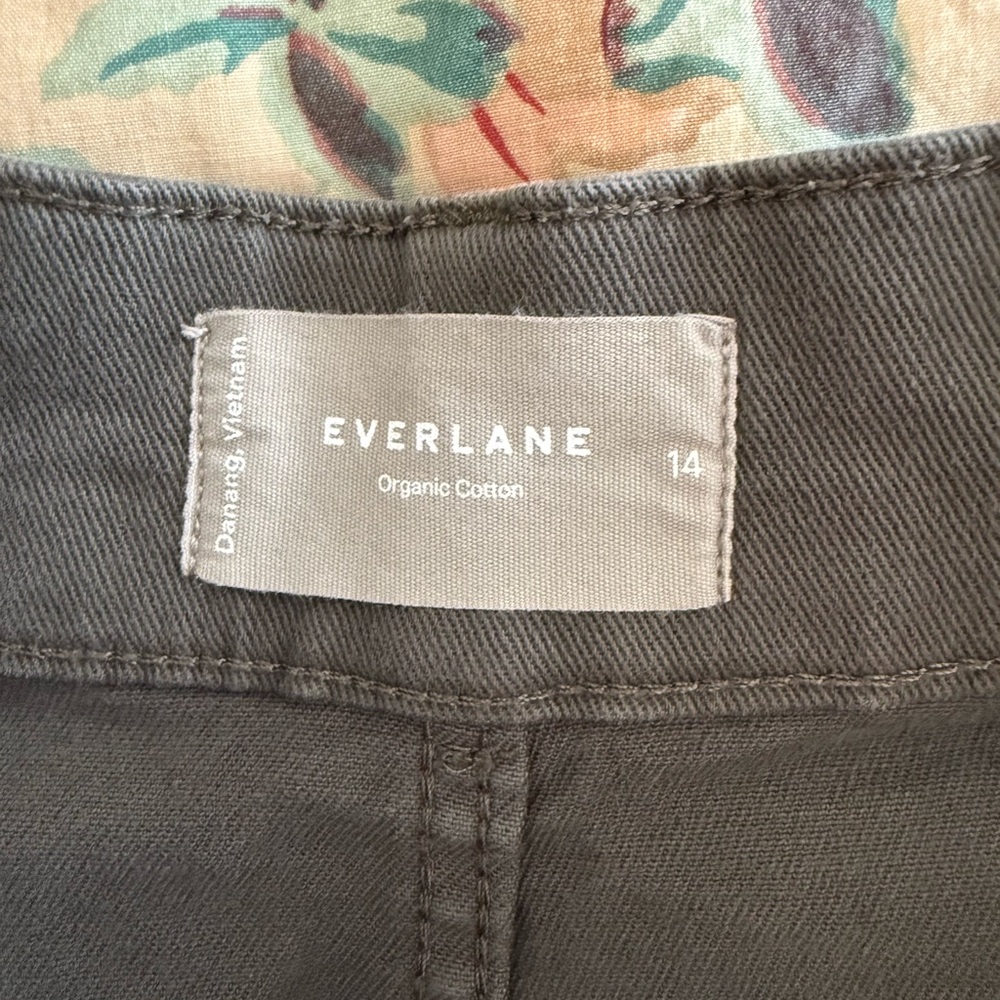 Everlane Organic Wide-Leg Pant Kambaba 14 - Picture 4 of 8